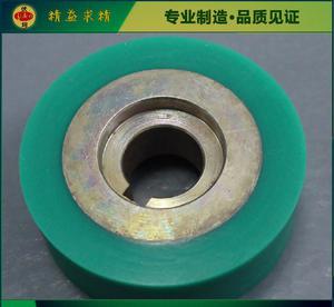 【廠家專業(yè)訂做膠輪 傳動滾輪 工業(yè)用腳輪 可軸承 鐵芯聚氨酯包】價(jià)格_廠家_圖片